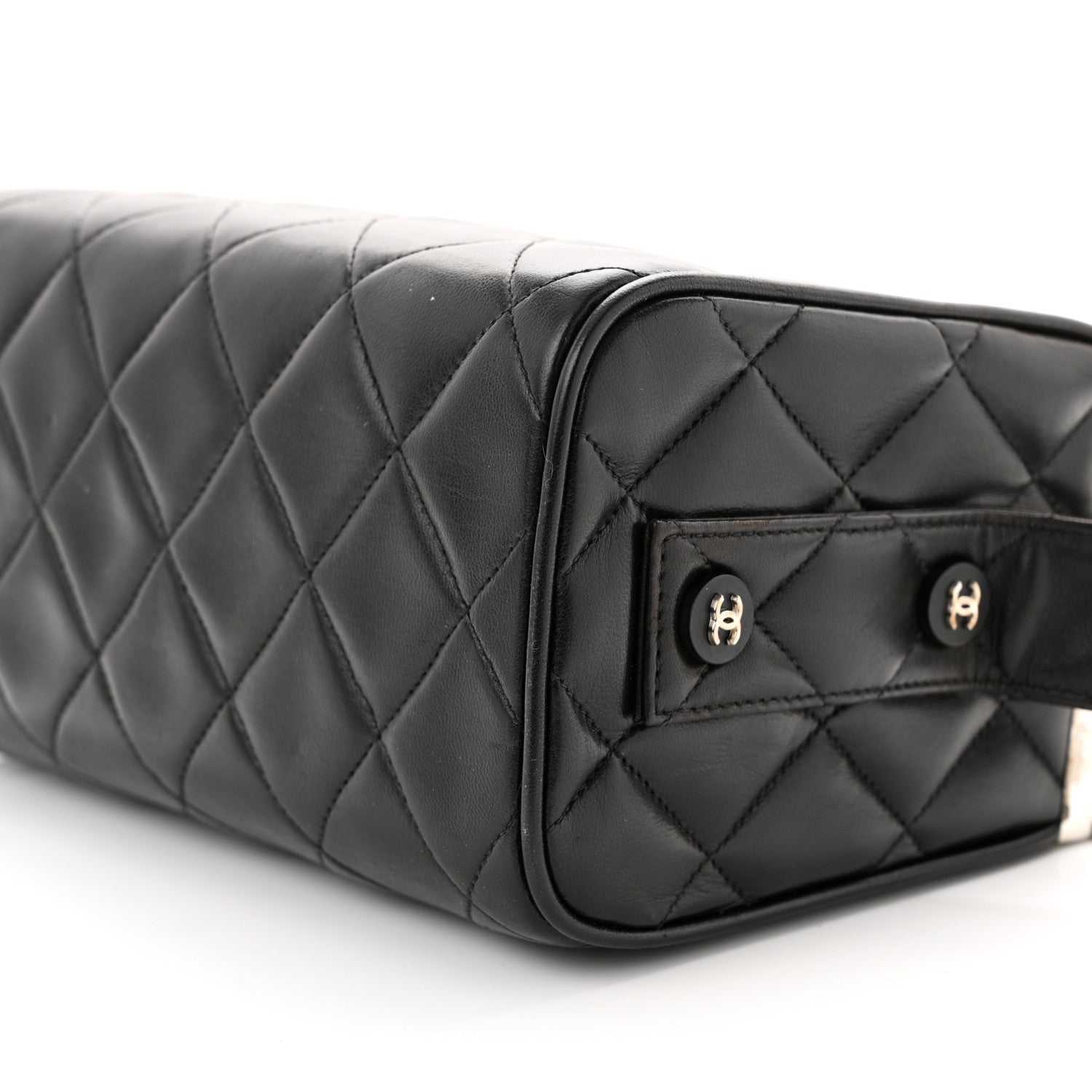 Chanel Lambskin Quilted Box Bag Black 11 of 12