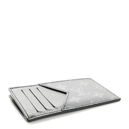 Louis Vuitton Monogram Eclipse Taiga Coin Card Holder 4 of 9