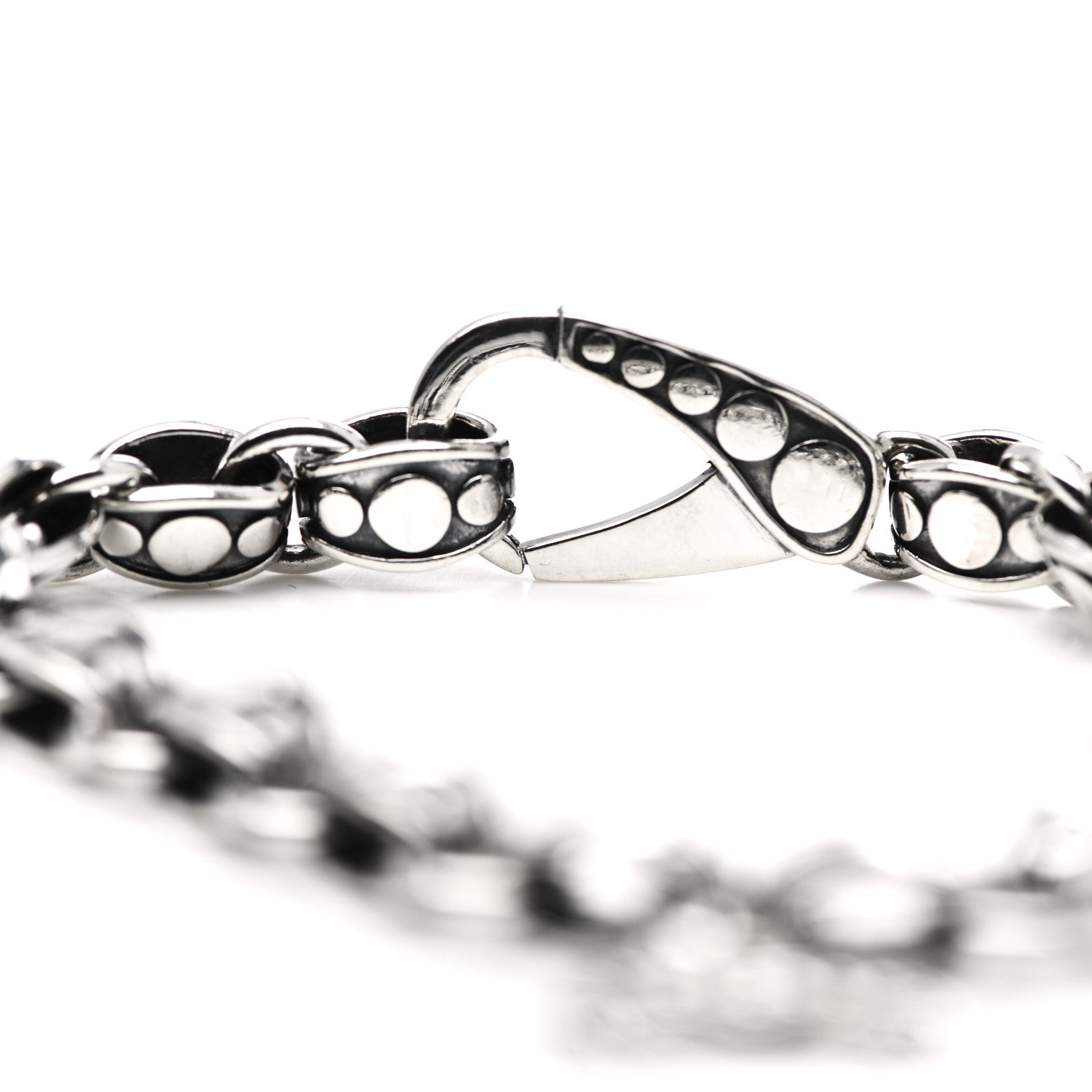 John Hardy Sterling Silver Heart Dot Bracelet 4 of 4