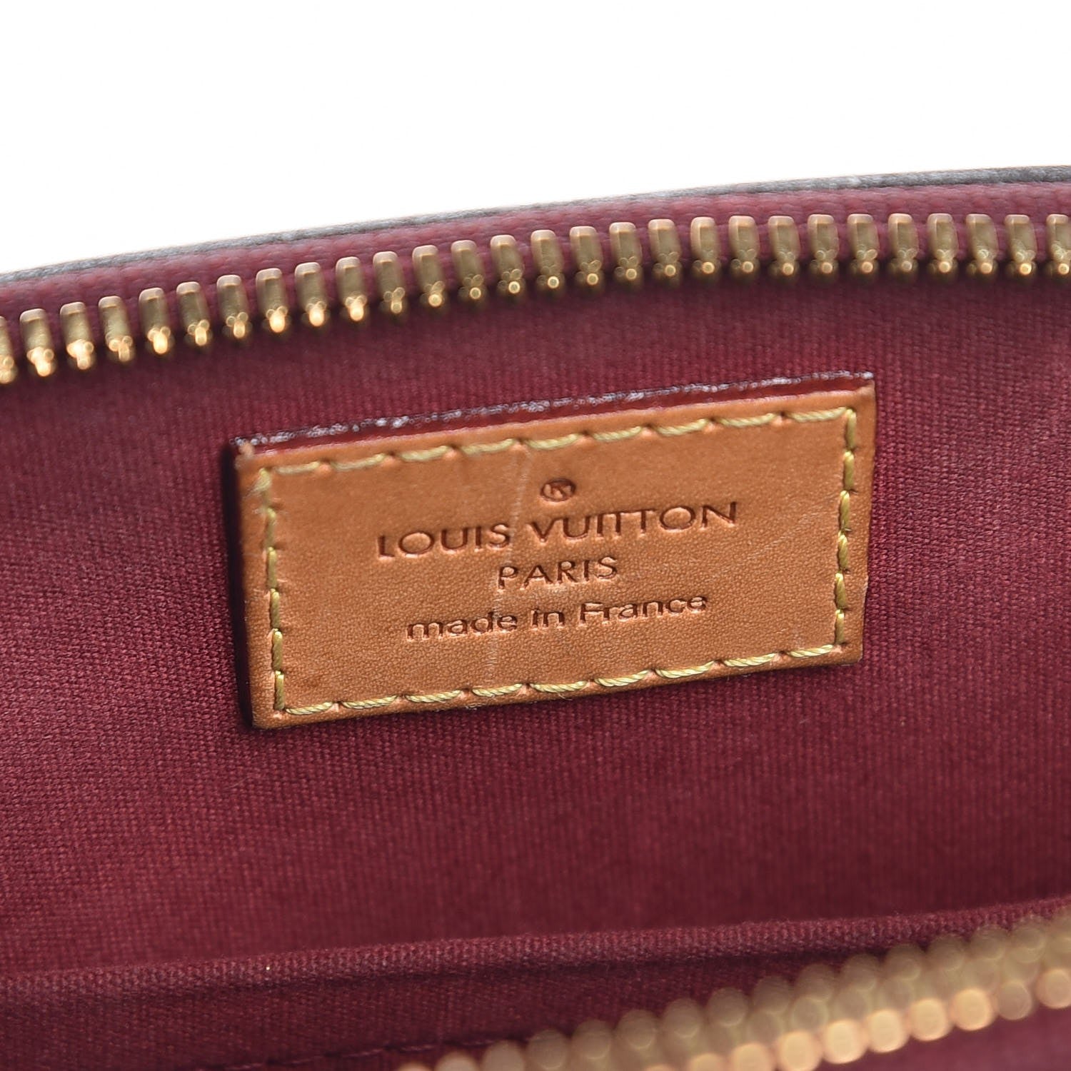 Louis Vuitton Vernis Alma BB Griotte 7 of 9