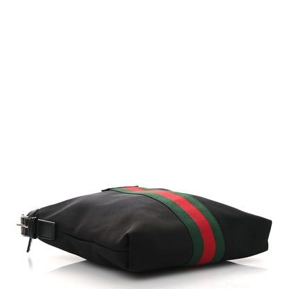 Gucci Techno Canvas Web Messenger Bag Black 4 of 12