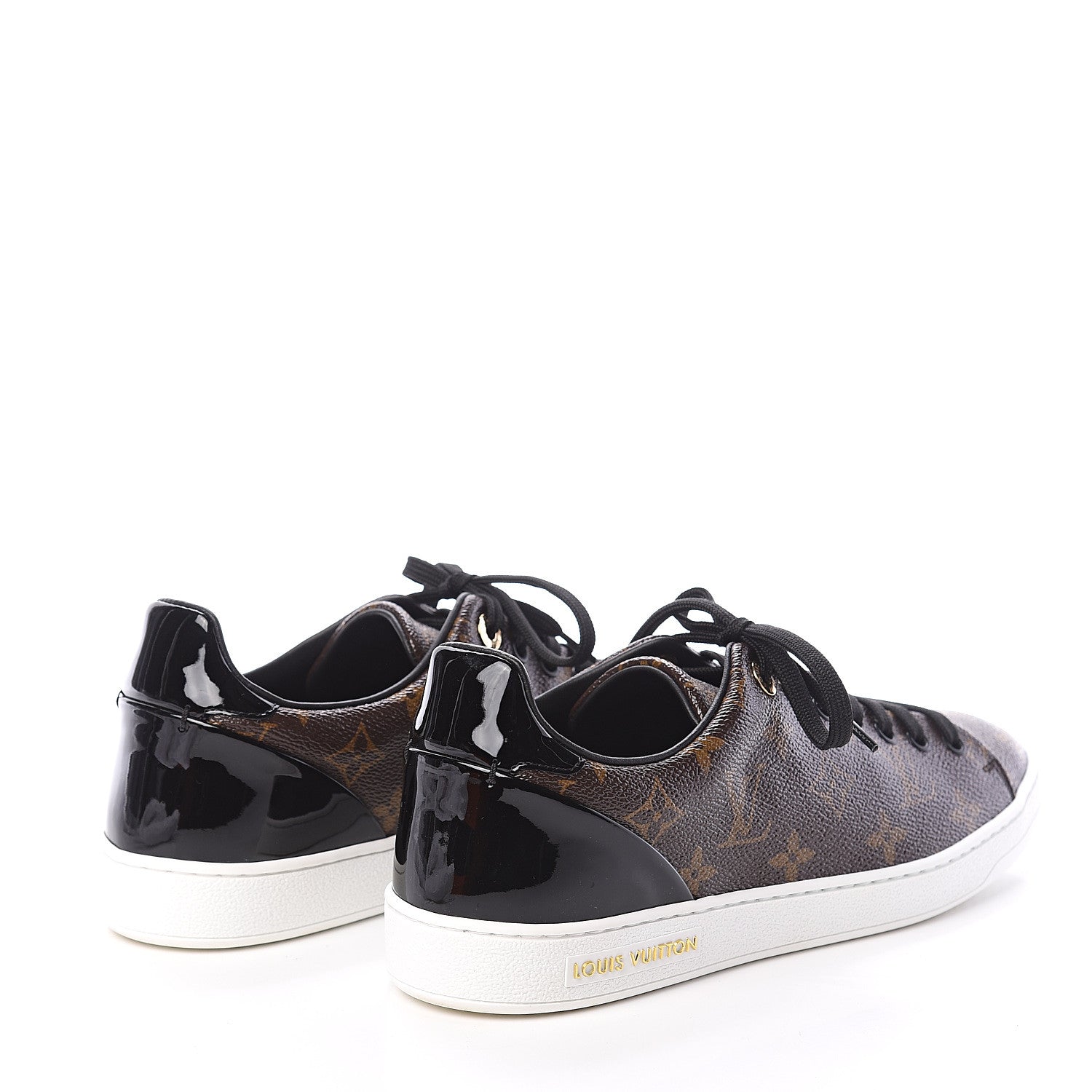 Louis Vuitton Patent Monogram Frontrow Sneakers 39.5 4 of 7