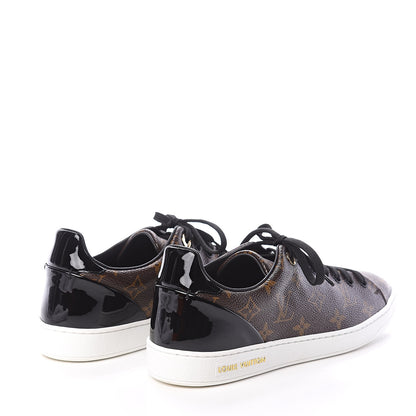 Louis Vuitton Patent Monogram Frontrow Sneakers 39.5 4 of 7