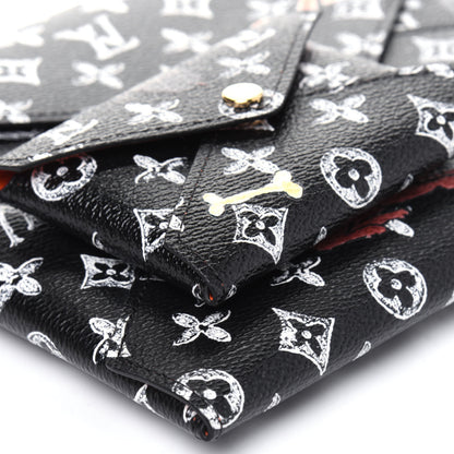 Louis Vuitton Catogram Kirigami Pochette Set Black 6 of 11