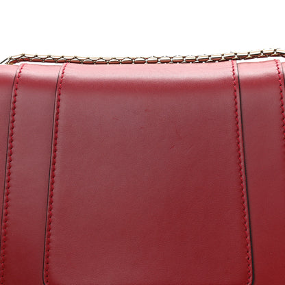 Bulgari Calfskin Serpenti Forever Crossbody Bag Ruby Red 11 of 13
