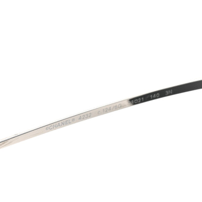 Chanel Metal Winter Round Sunglasses 4232 Silver 5 of 8