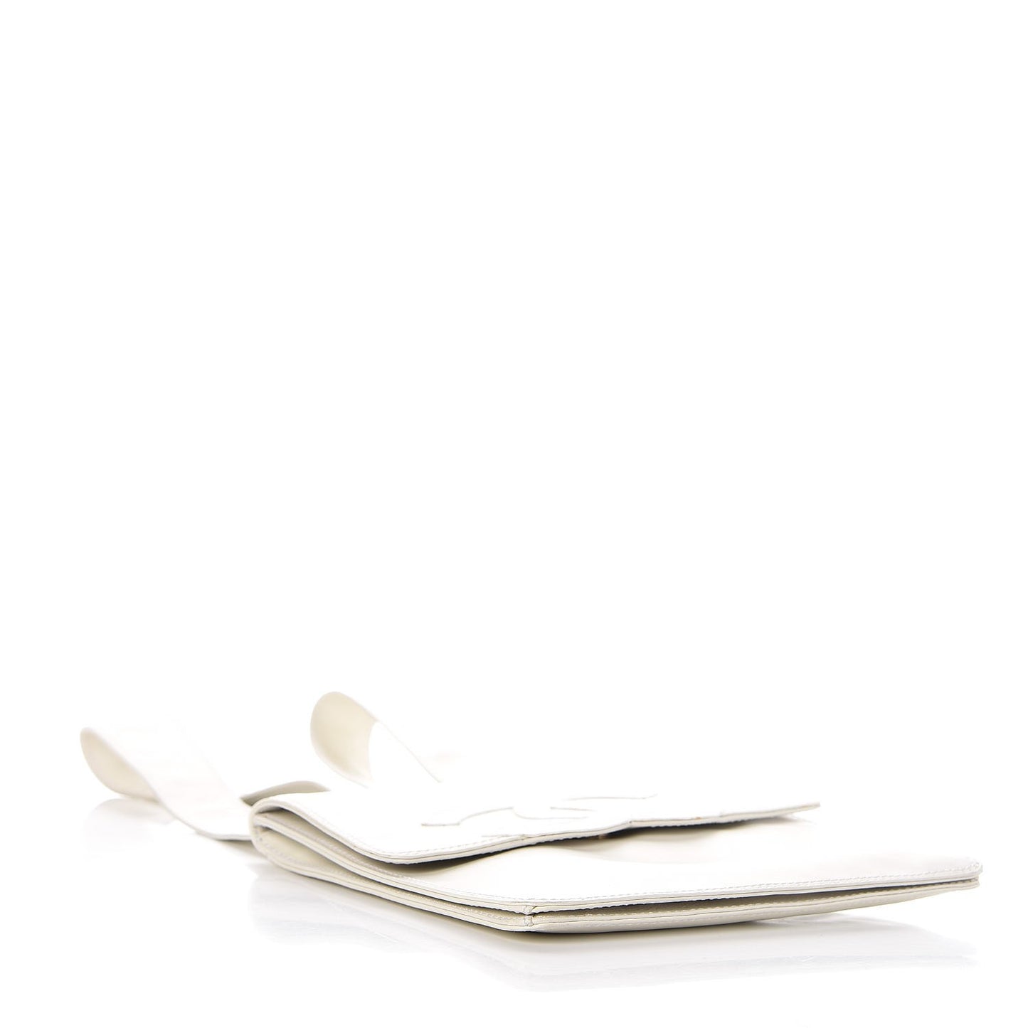 Calfskin CC Crossbody White
