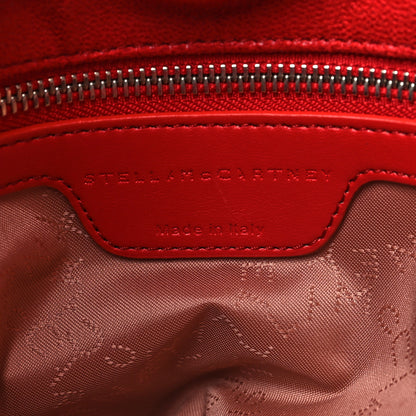 Stella McCartney Shaggy Deer Small Falabella Tote Red 6 of 9