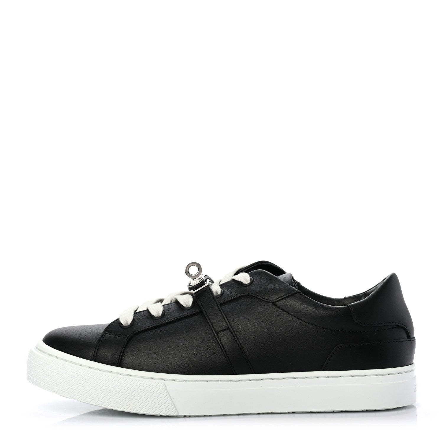 Hermes Calfskin Day Sneakers 37 Black 1 of 10