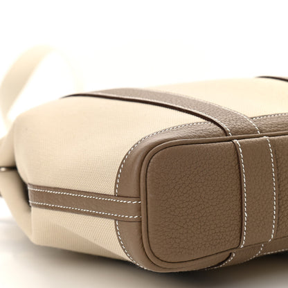 Hermes Toile H Negonda Garden File 28 Etoupe 9 of 11