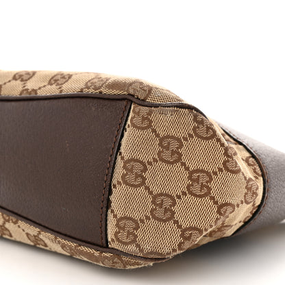 Gucci Monogram Shoulder Bag Dark Brown 10 of 14