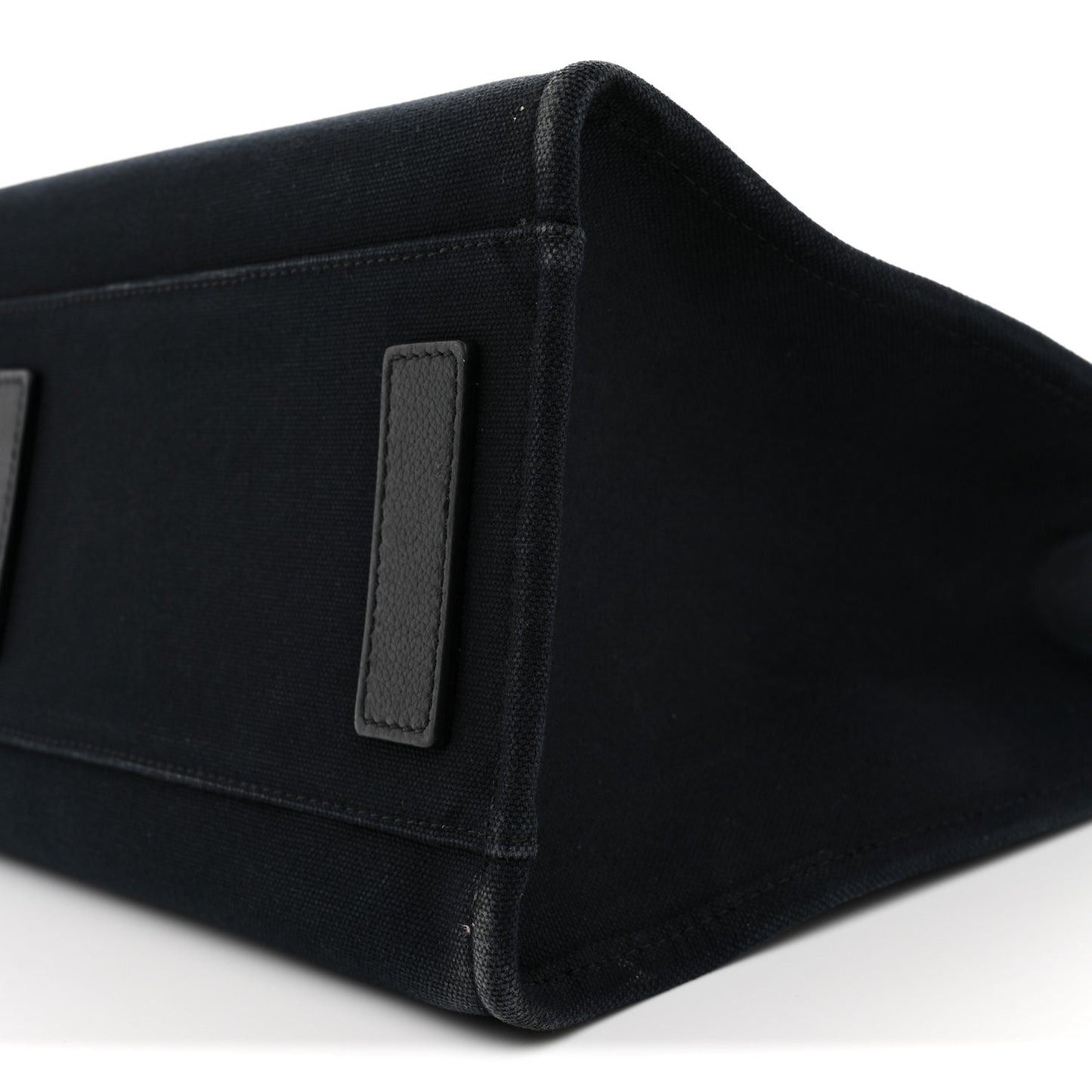Canvas Calfskin Large La Medusa Tote Bag Black