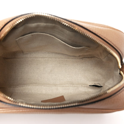 Gucci Pebbled Calfskin Small Soho Disco Bag Camelia 5 of 12