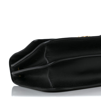 Burberry Calfskin Medium TB Bag Black 7 of 11