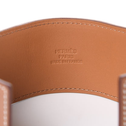 Hermes Barenia Collier De Chien CDC Bracelet S Fauve 6 of 7