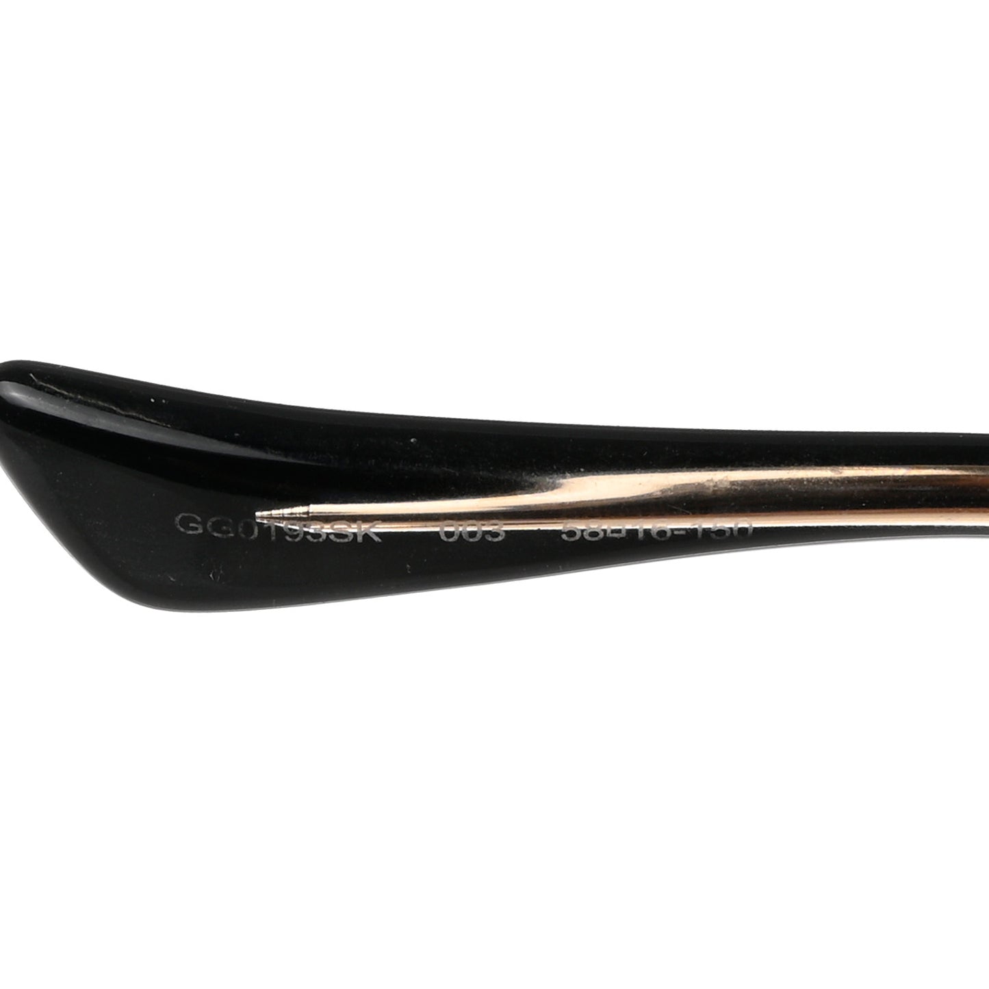 Acetate Cat Eye Sunglasses Black