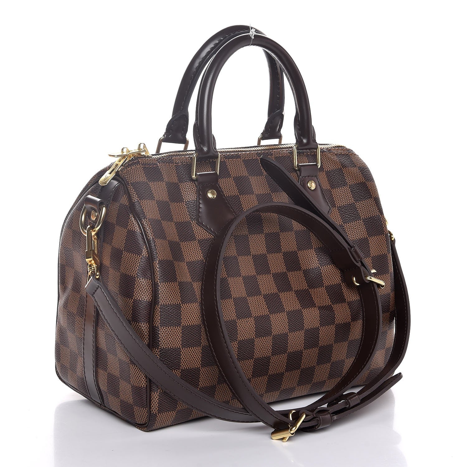 Louis Vuitton Damier Ebene Speedy Bandouliere 25 4 of 9