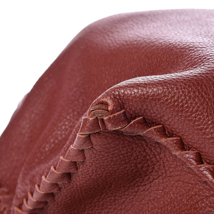 Bottega Veneta Washed Cervo Deerskin Large Hobo Brique 17 of 21