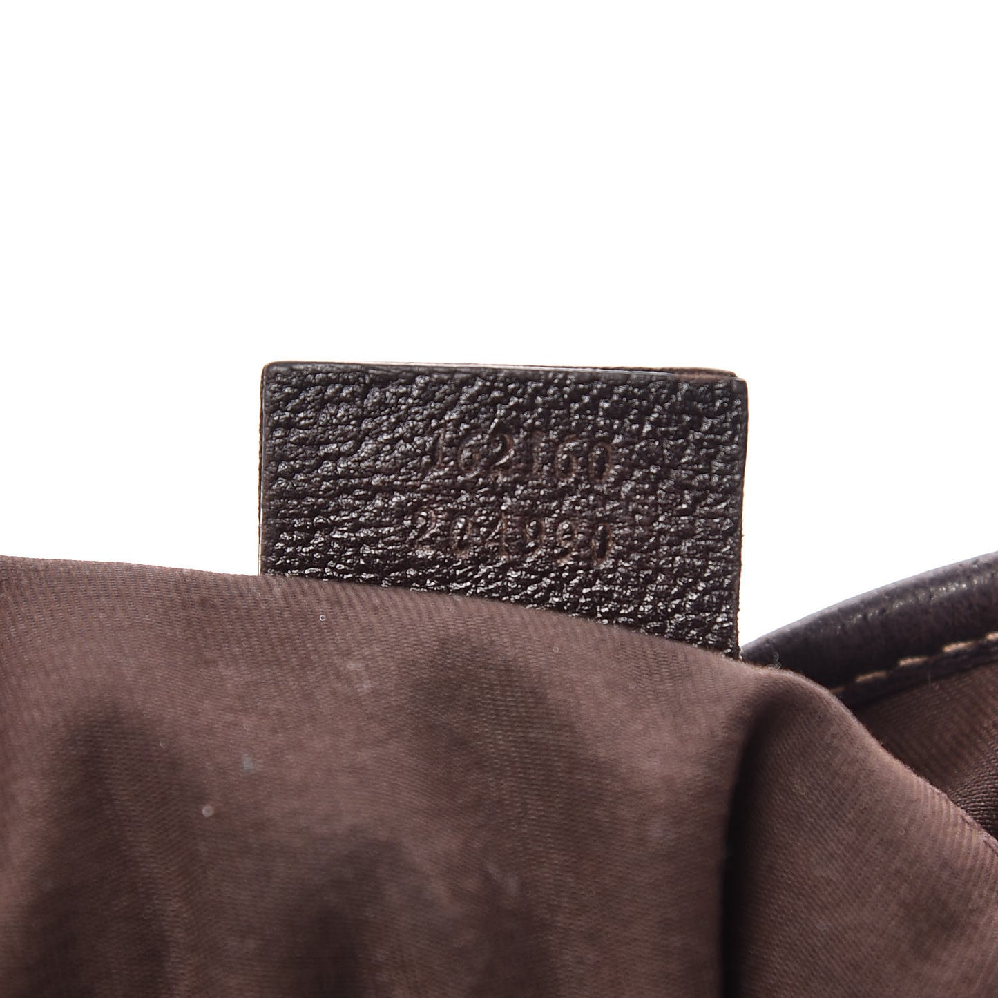 Monogram Web Tote Brown