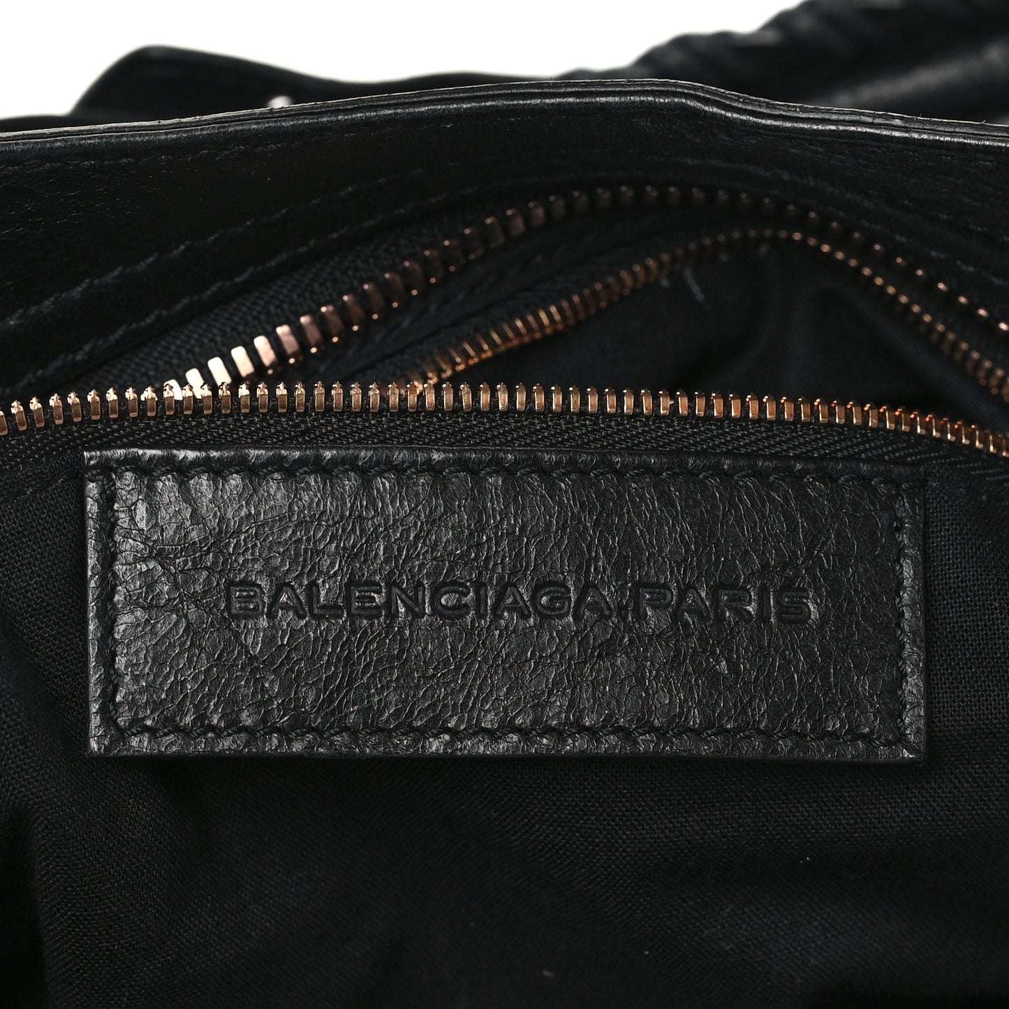 Agneau Giant 21 Rose Gold Hardware City Black