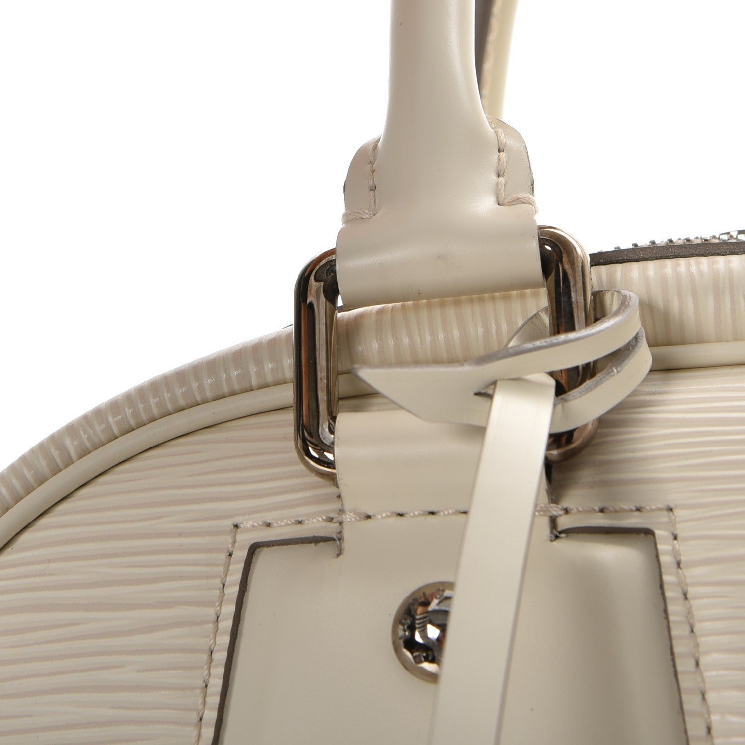 Louis Vuitton Epi Bowling Montaigne PM Ivory 13 of 13