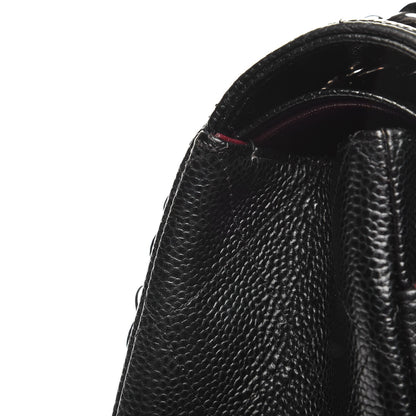 Chanel Caviar Quilted Maxi Double Flap Black 14 of 14
