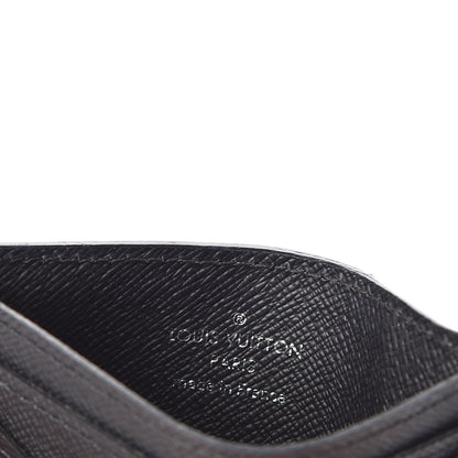 Louis Vuitton Epi Neo Porte-Cartes Card Holder Black 5 of 8
