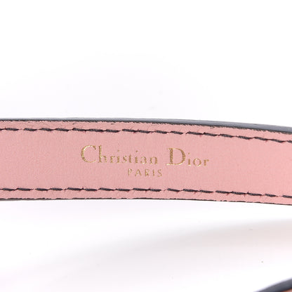 Christian Dior Calfskin D Fence Belt 75 Baby Pink 7 of 7