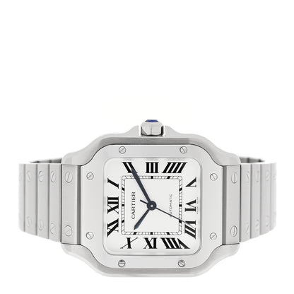 Cartier Stainless Steel 35mm Santos de Cartier Automatic Watch 2 of 5