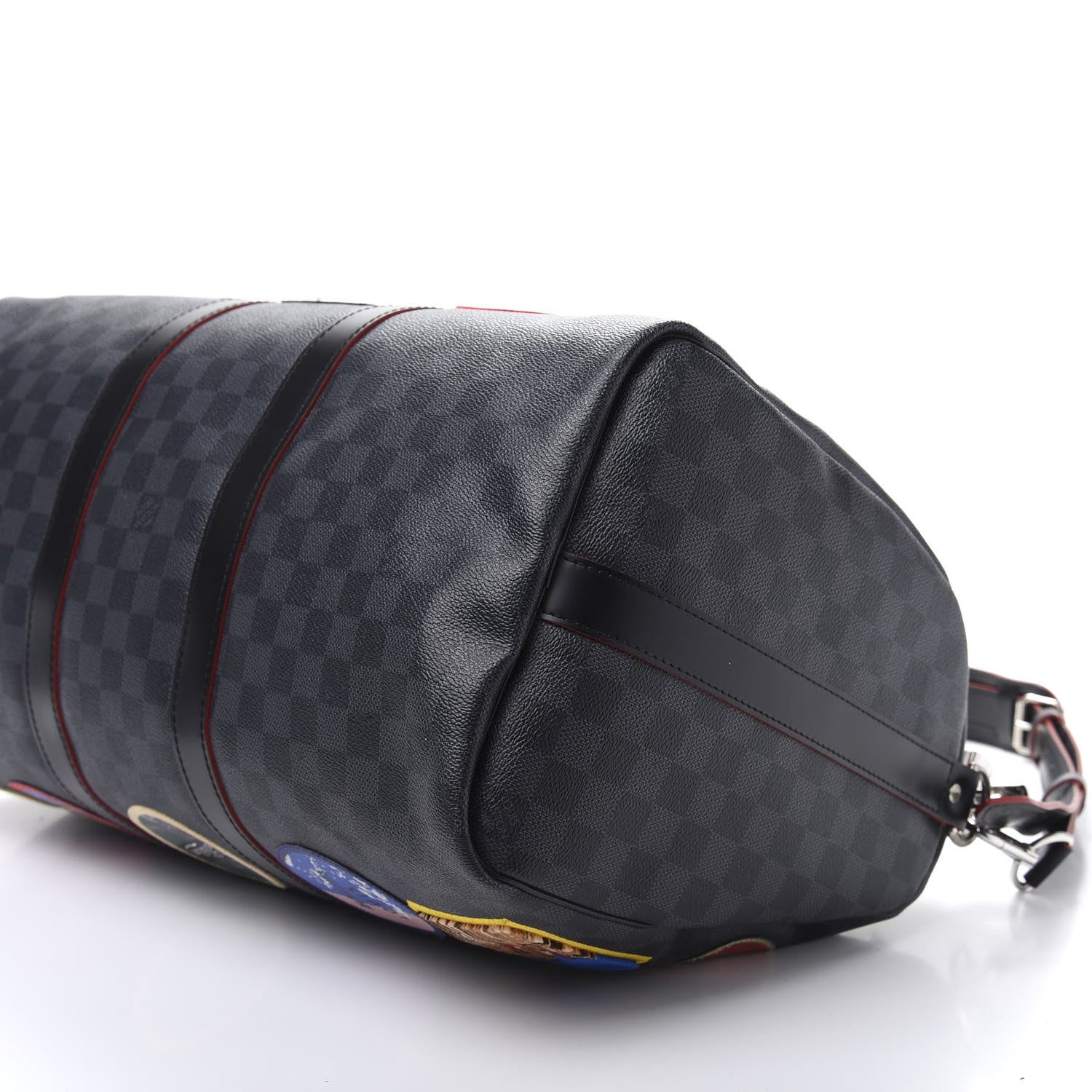 Louis Vuitton Damier Graphite Alps Keepall Bandouliere 45 6 of 11