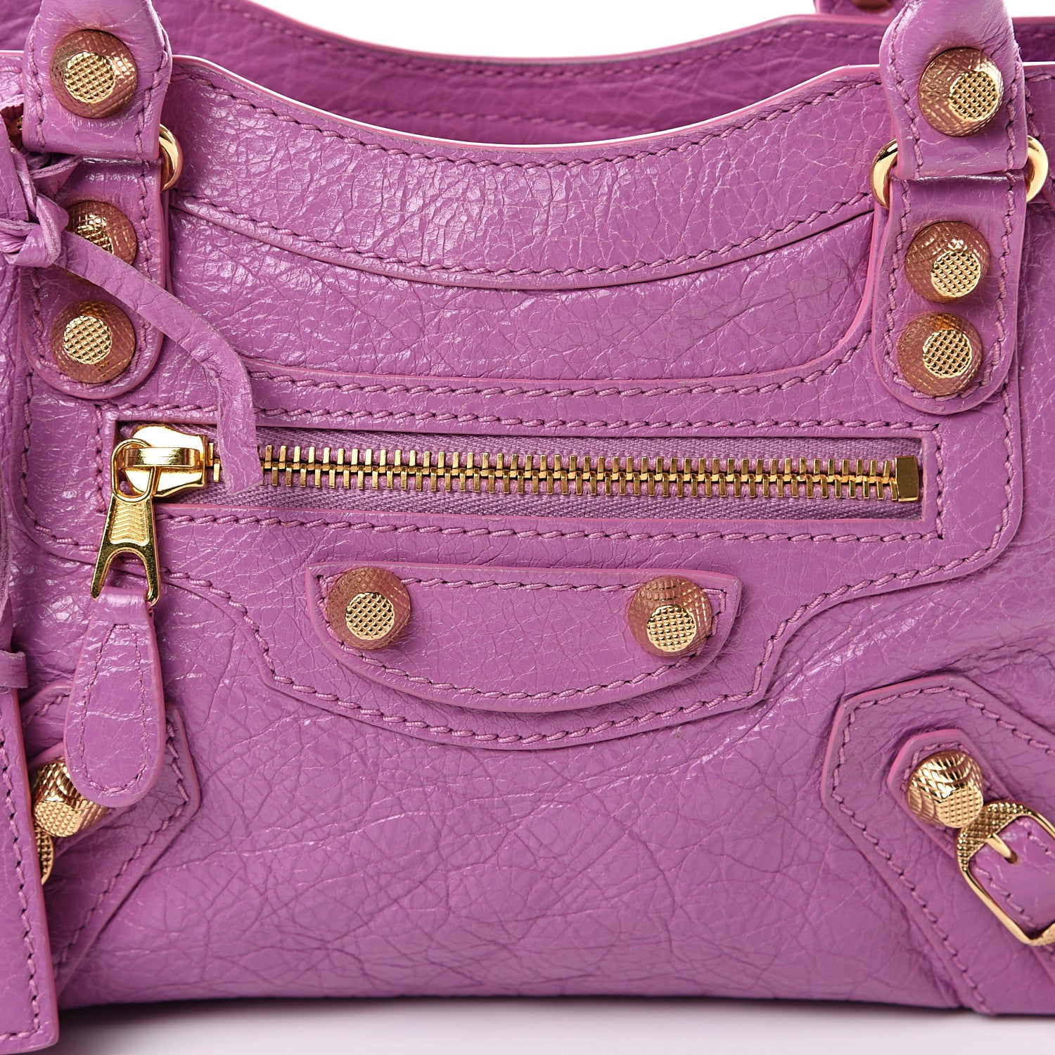Balenciaga Agneau Giant 12 Gold Hardware Mini City Rose Berlingot 7 of 10