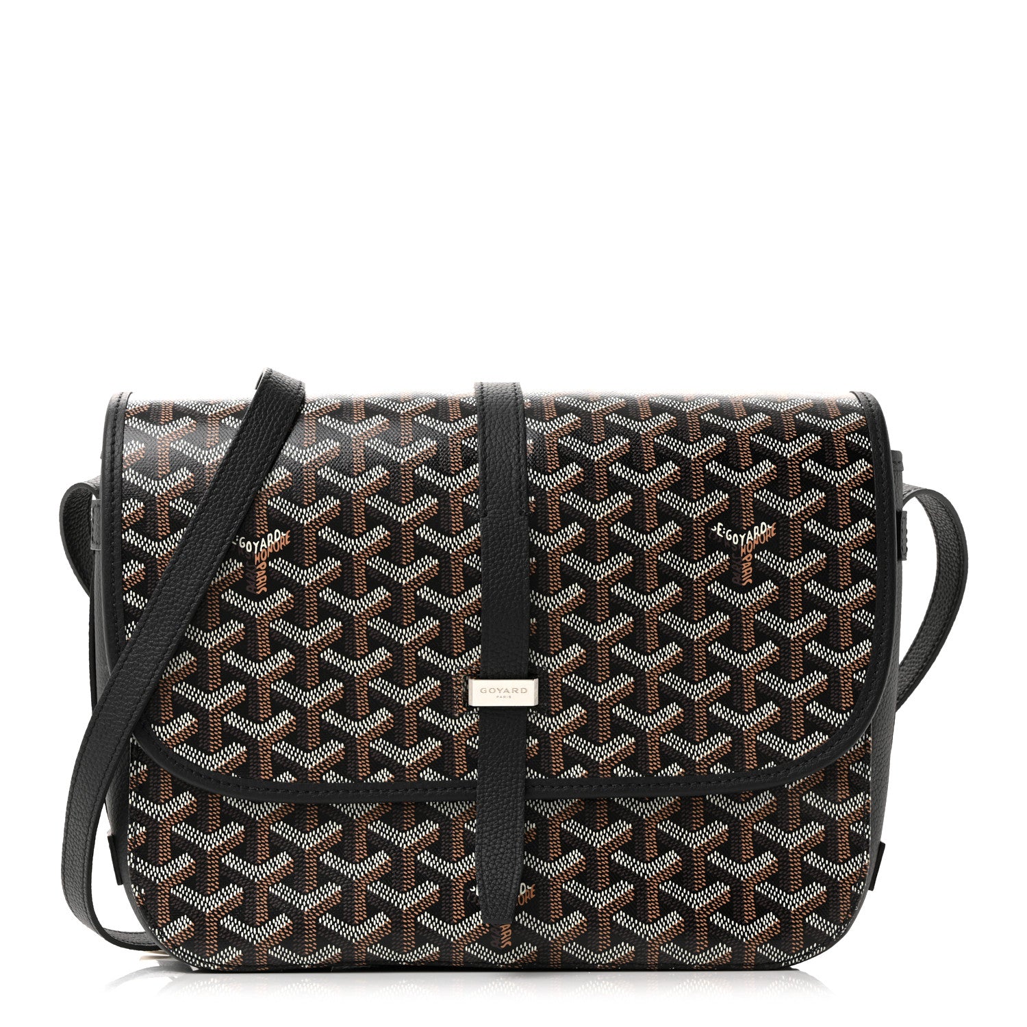 Goyard Goyardine Belvedere II MM Messenger Bag Black 3 of 37