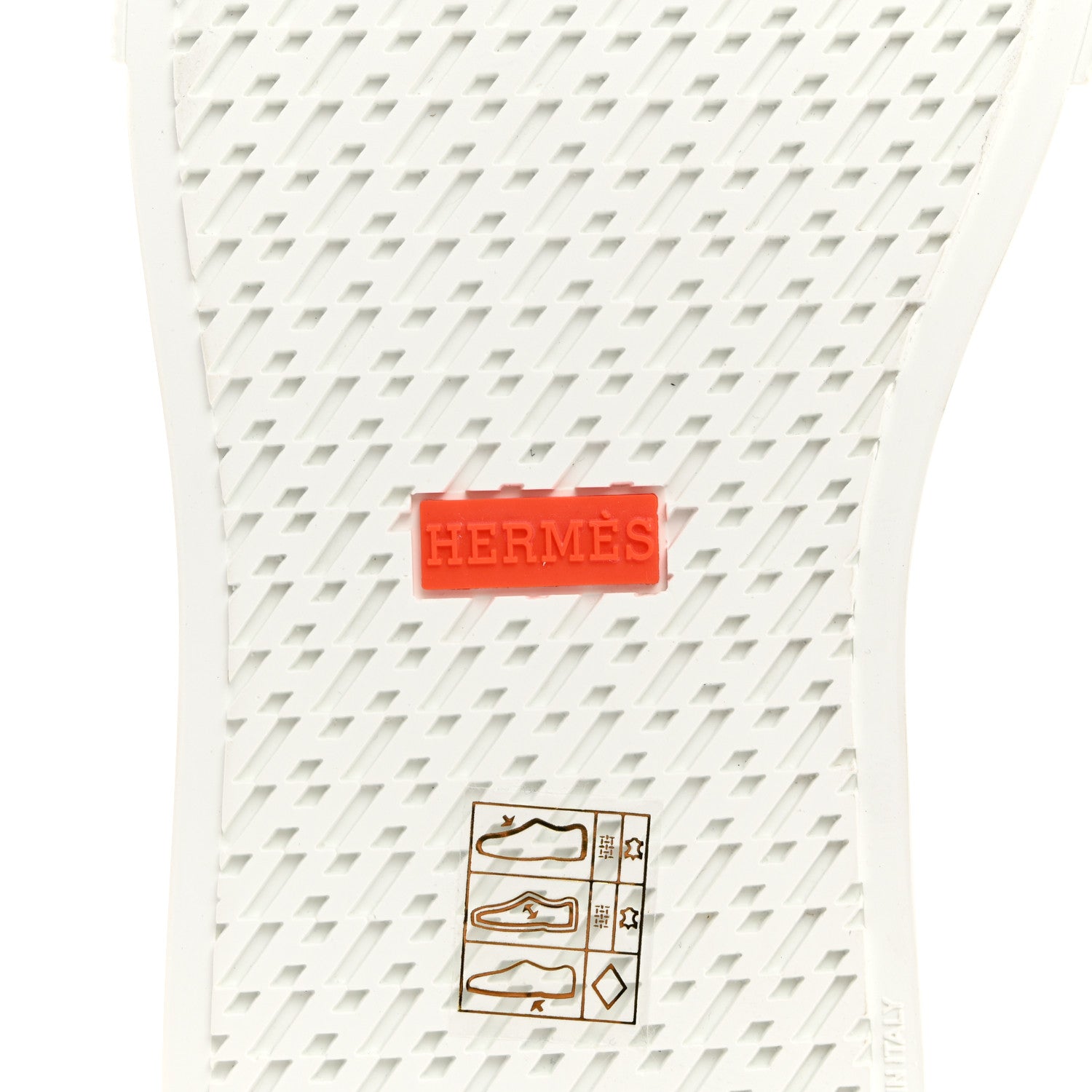 Hermes Canvas Calfskin Get Sneakers 36 Prunoir White 7 of 8