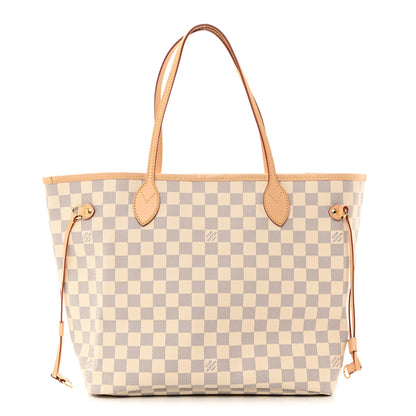 Louis Vuitton LOUIS VUITTON Damier Azur Neo Neverfull MM Rose Ballerine 1 of 8