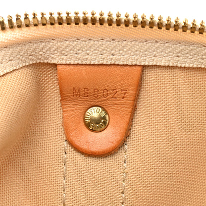 Louis Vuitton Damier Azur Keepall 50 6 of 14