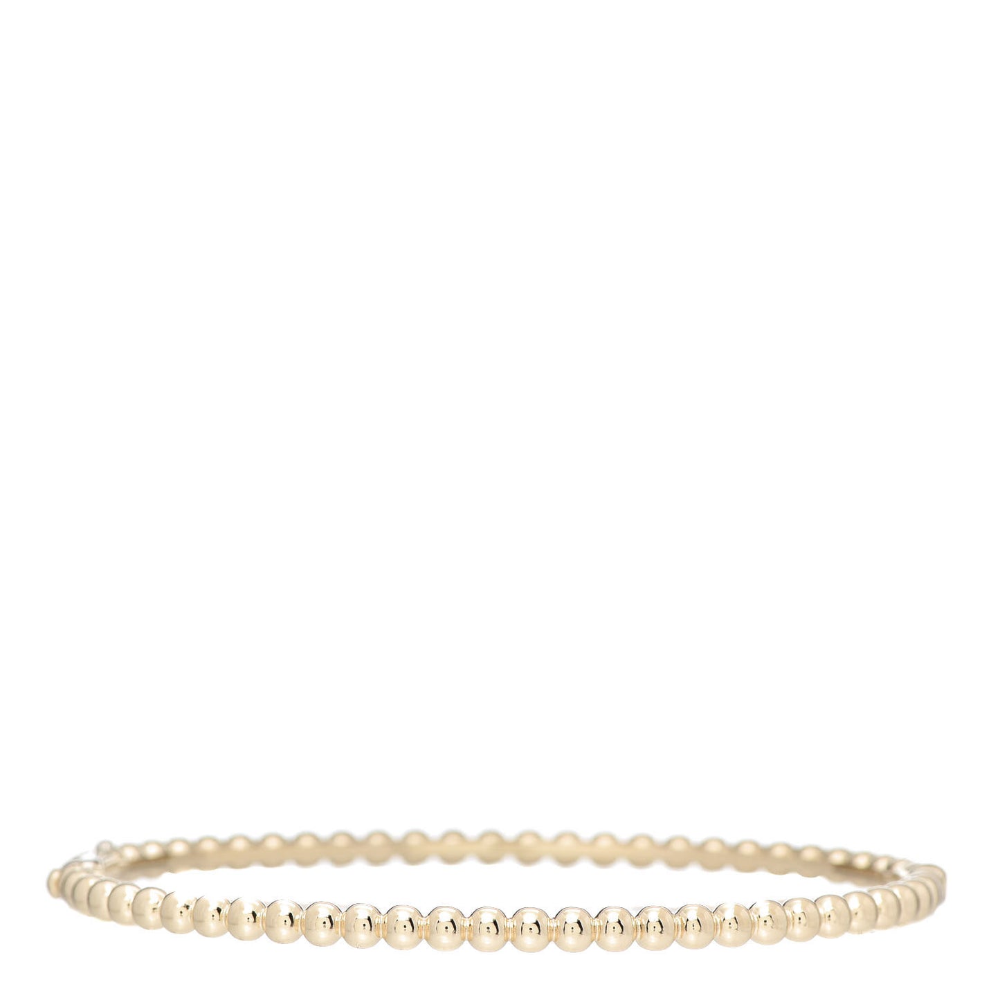 18K Yellow Gold Perlee Pearls of Gold Bracelet L