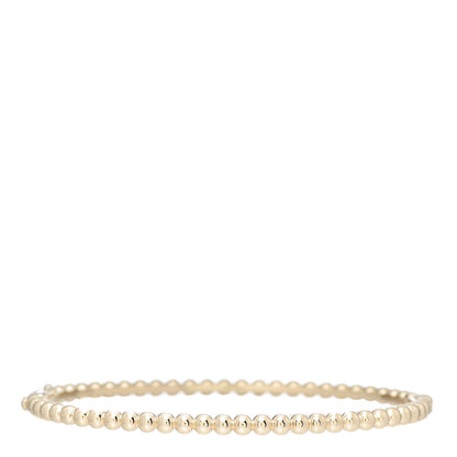 Van Cleef & Arpels 18K Yellow Gold Perlee Pearls of Gold Bracelet L 1 of 5