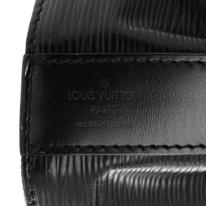 Louis Vuitton Epi Sac D'epaule Black 6 of 13