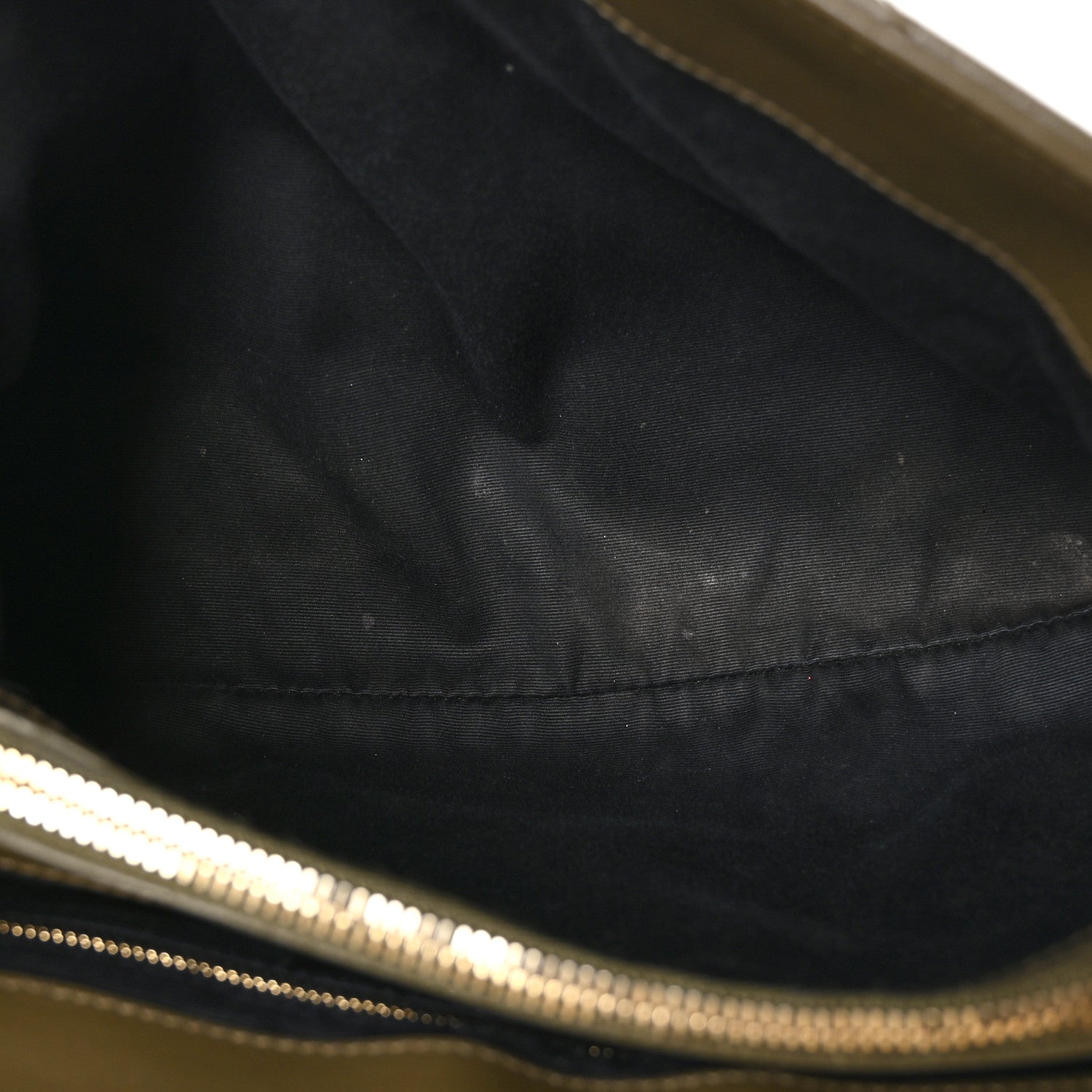 Saint Laurent Calfskin Y Quilted Monogram Medium Loulou Chain Satchel Military Olive 5 of 18