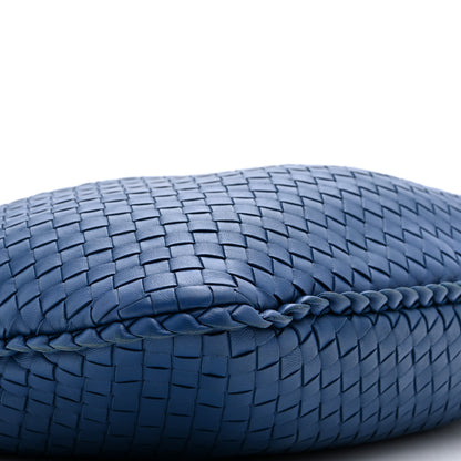 Bottega Veneta Nappa Intrecciato Medium Veneta Hobo Cobalt 10 of 11