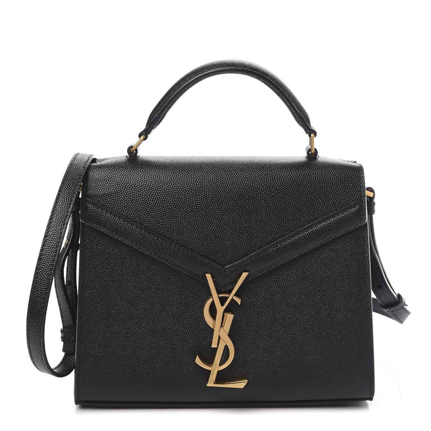 Grain de Poudre Mini Classic Monogram Cassandra Top Handle Black Rouge Legion
