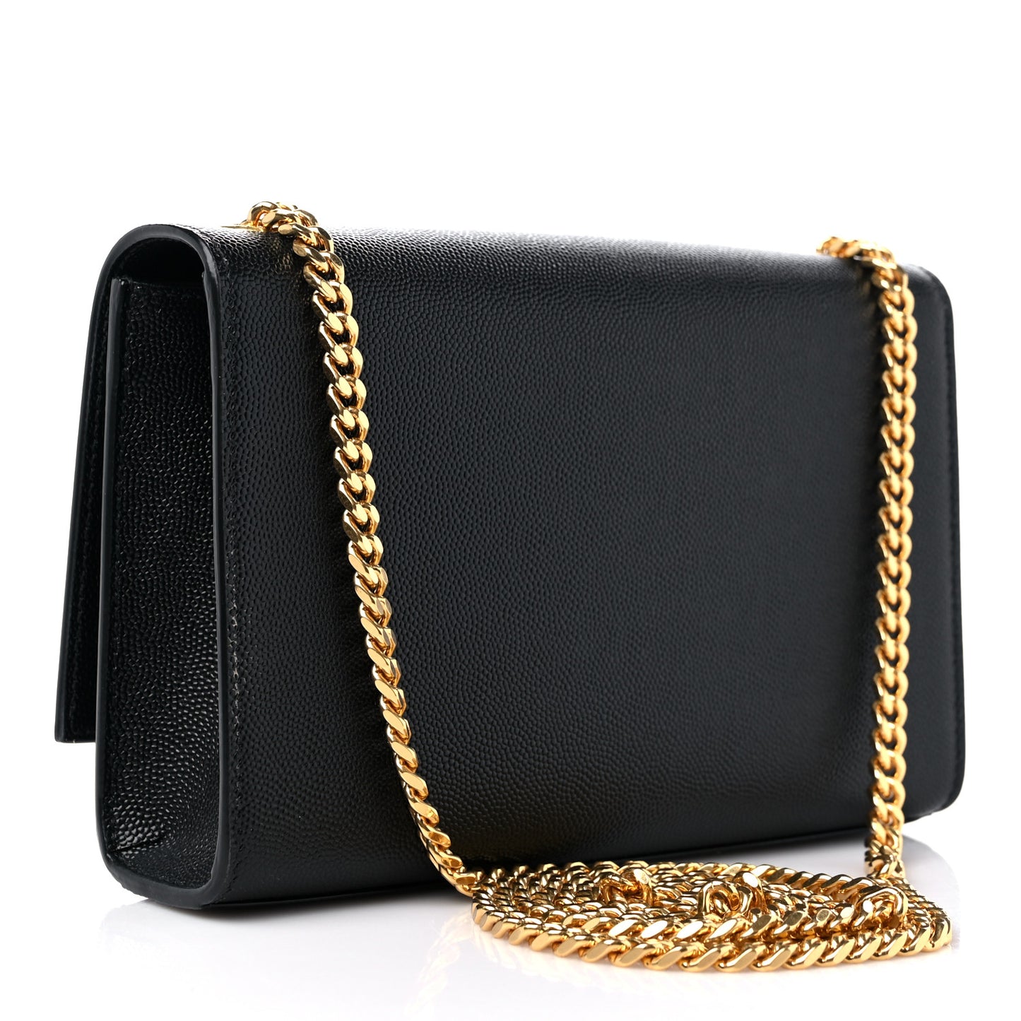 Grain De Poudre Small Monogram Kate Satchel Black