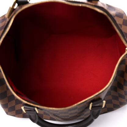 Louis Vuitton Damier Ebene Speedy Bandouliere 35 5 of 13