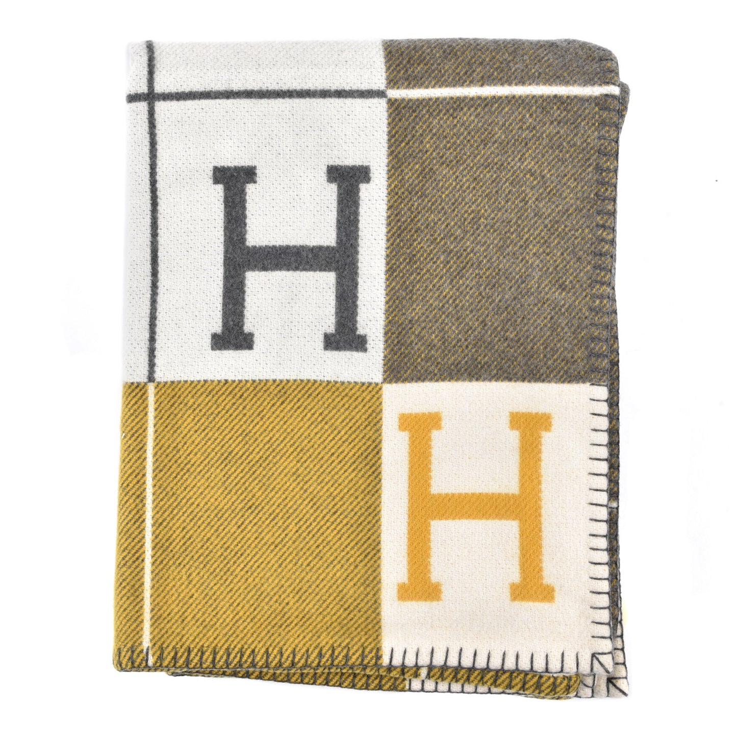 Wool Cashmere Avalon III Blanket Gris Soleil