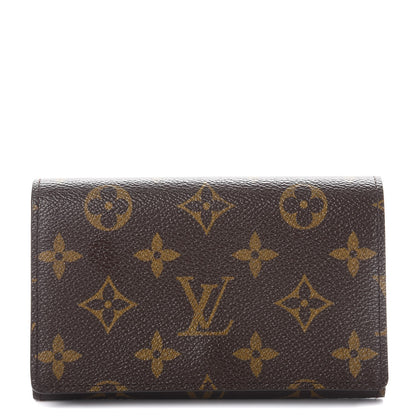 Louis Vuitton Monogram Porte-Monnaie Billets Tresor Wallet 1 of 8