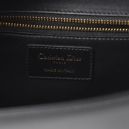 Christian Dior Smooth Calfskin 30 Montaigne Flap Bag Black 5 of 13