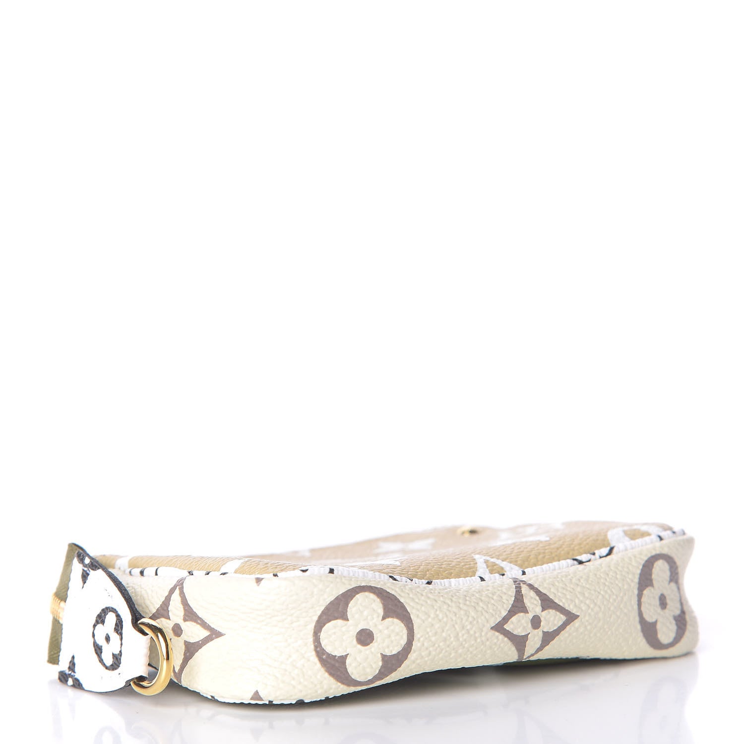 Louis Vuitton Monogram Giant Micro Pochette Accessories Kaki White 4 of 7