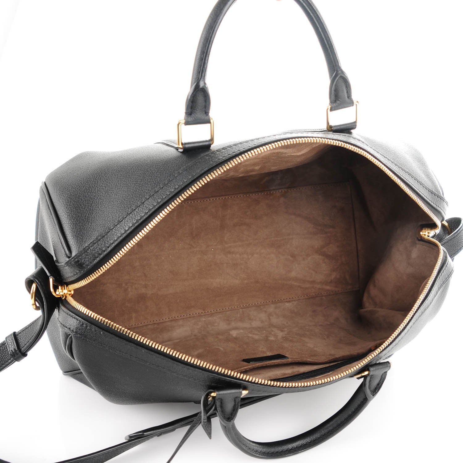 Louis Vuitton Veau Cachemire SC Bag MM Black 5 of 8