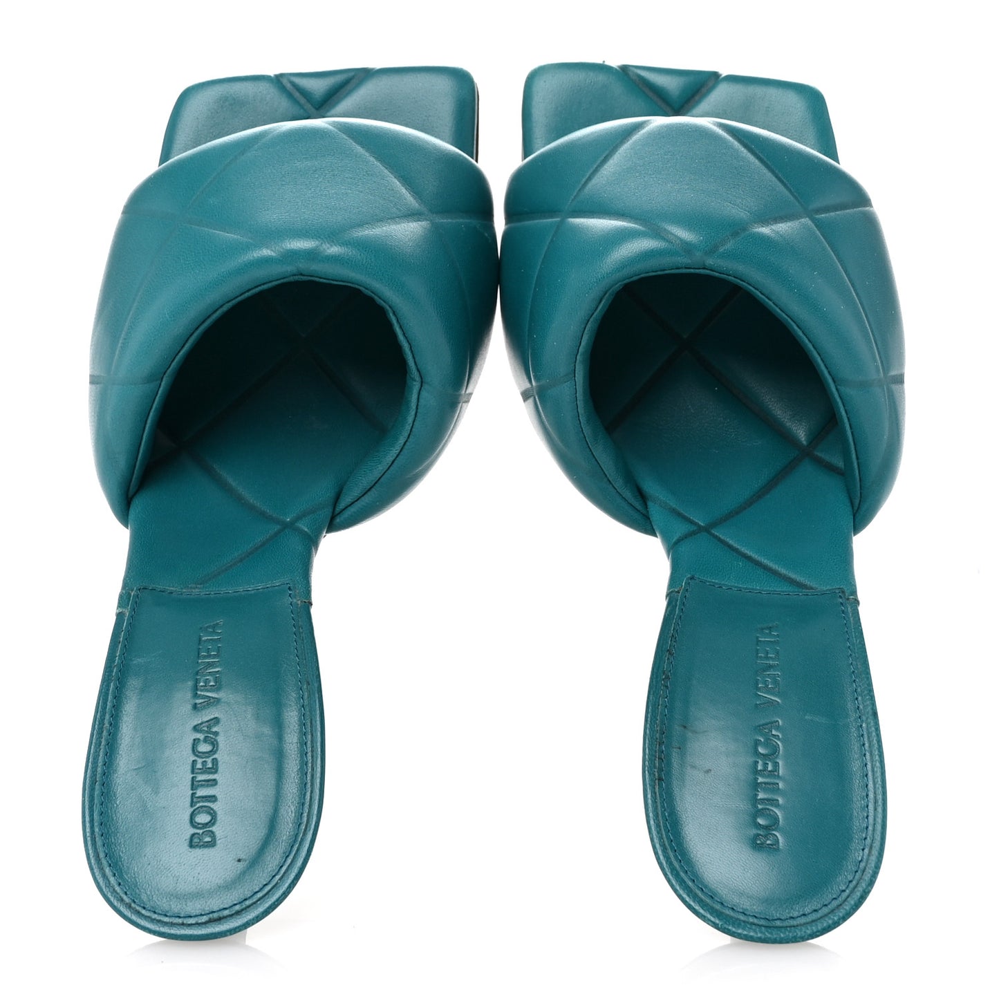 Nappa Maxi Intrecciato Lido 90mm Mule Sandals 37 Blaster