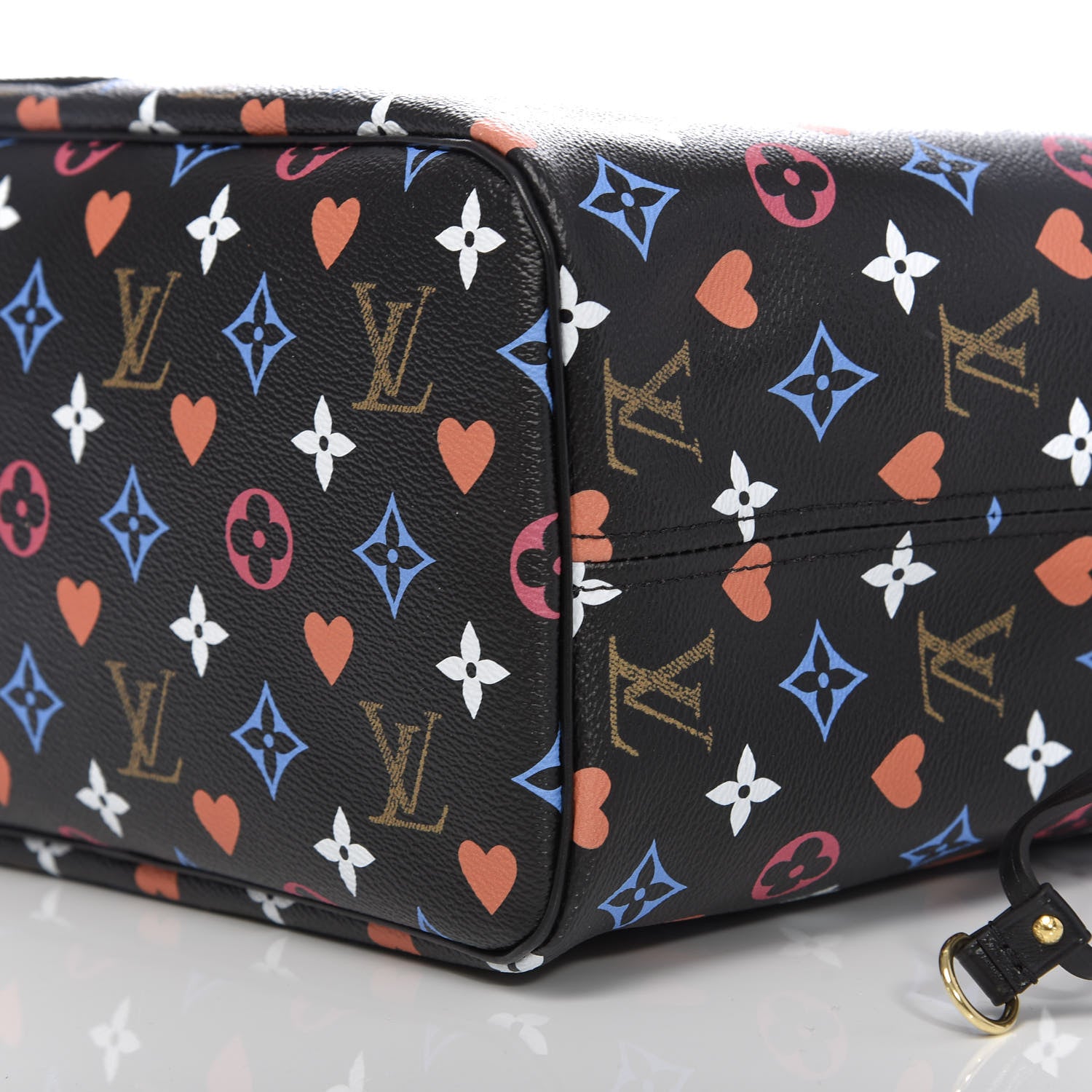 Louis Vuitton Game On Neverfull MM Black 9 of 10